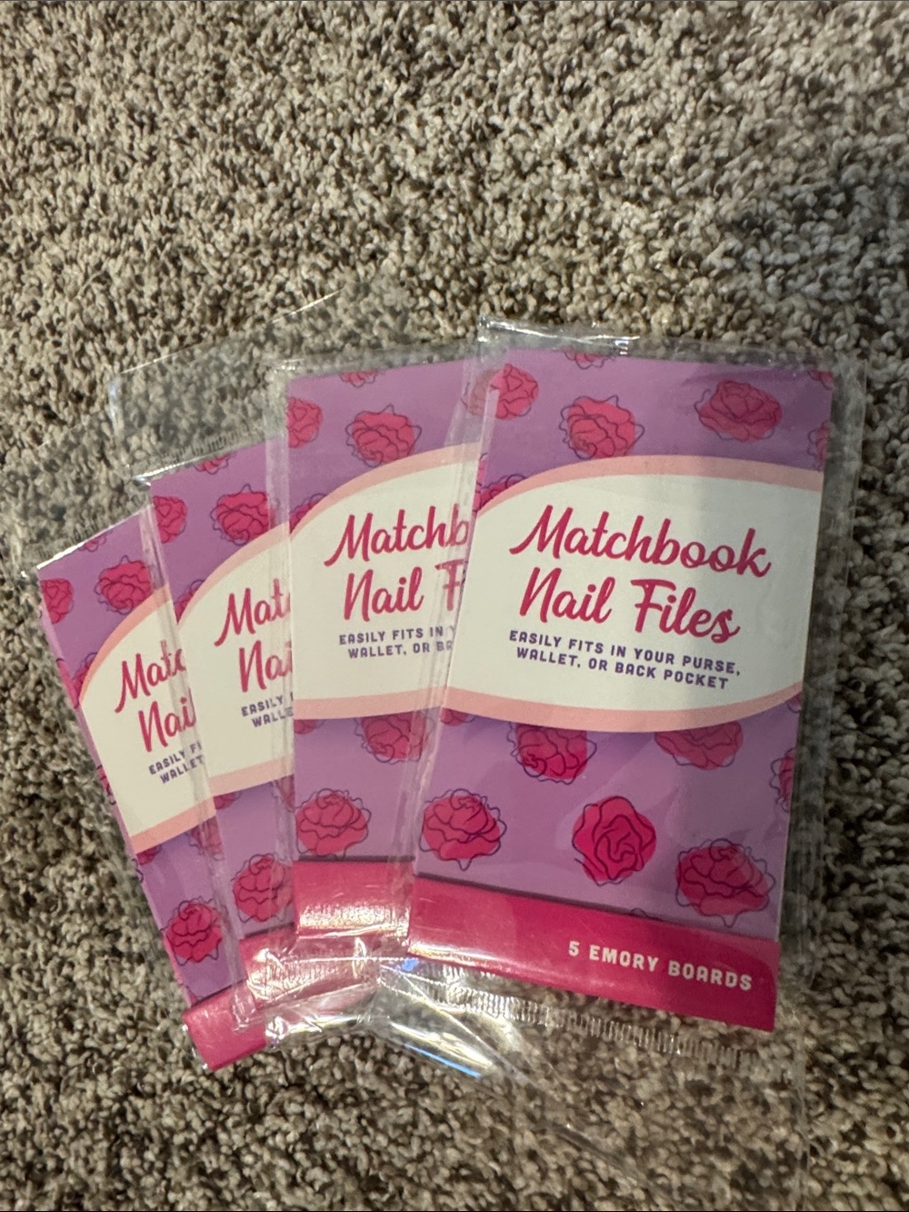 4 packs - 5 Nail Files in each
